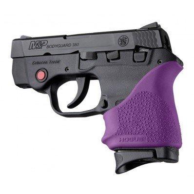 Hogue HandAll Beaver Grip Sleeve S&W M&P Shield 45, Kahr P9/P40/CW9/CW40 Purple - Hogue