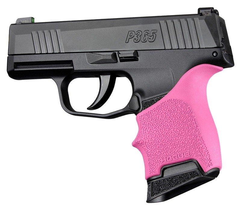 HandAll Beavertail Grip Sleeve Sig Sauer P365 Pink - Hogue