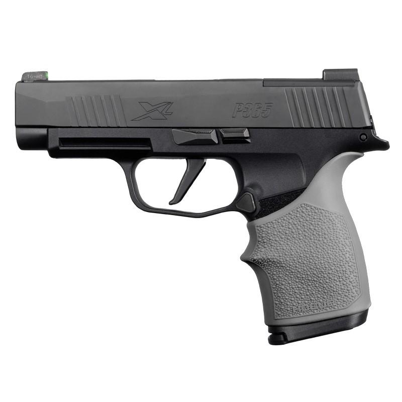 Hogue HandAll Beavertail Handgun Grip Sleeve for Sig Sauer P365XL Slate Grey - Hogue