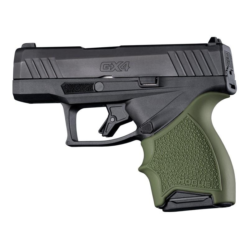 Hogue HandAll Beavertail Handgun Grip Sleeve for Taurus GX4/GX4L OD Green - Hogue