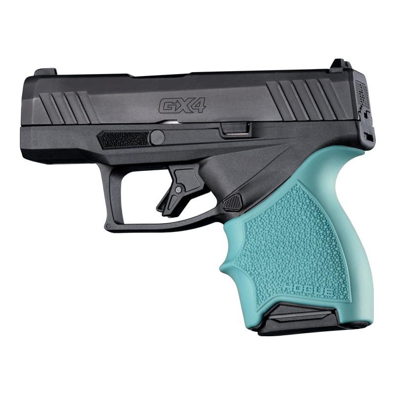 Hogue HandAll Beavertail Handgun Grip Sleeve for Taurus GX4/GX4L Aqua - Hogue