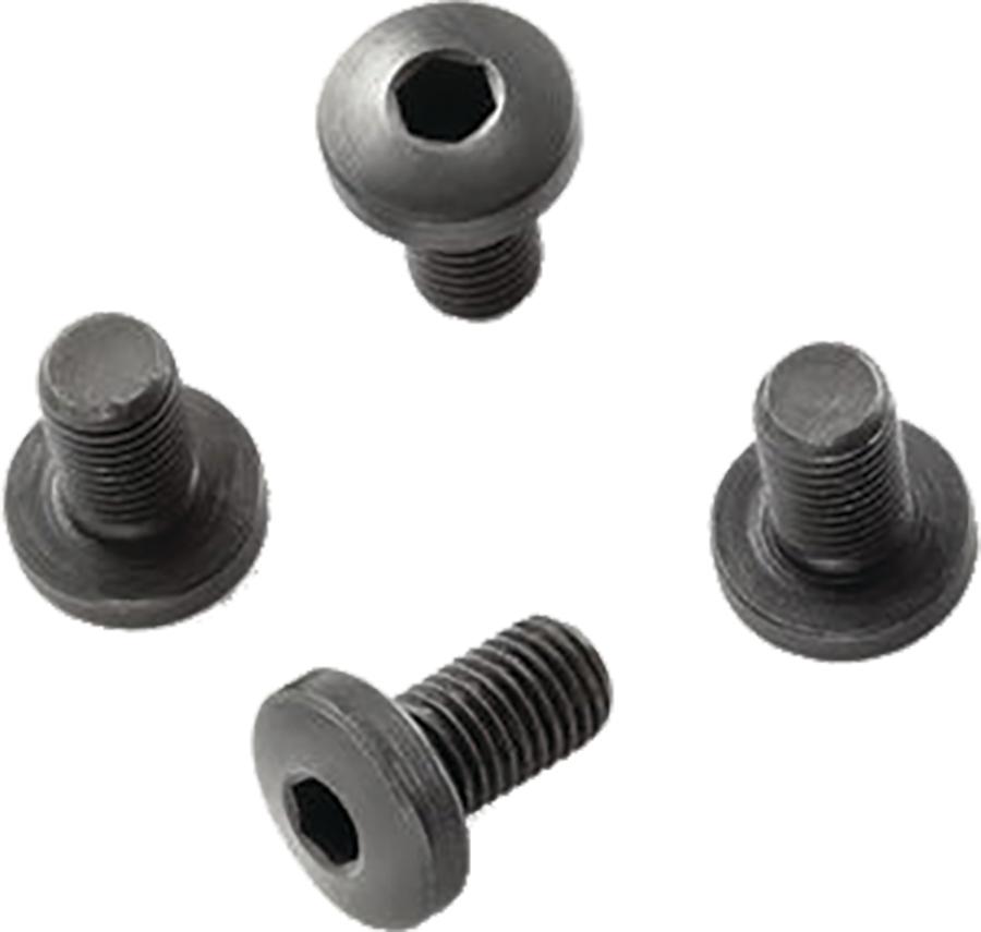 Hogue Govt. and Officers Model Screws (4) Hex Head - Black - 