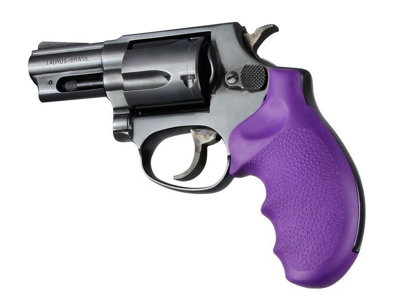 Hogue Rubber Monogrip for Taurus 85 Purple - Hogue