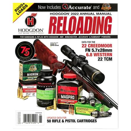Hodgdon 2022 Annual Manual - Hodgdon Powder