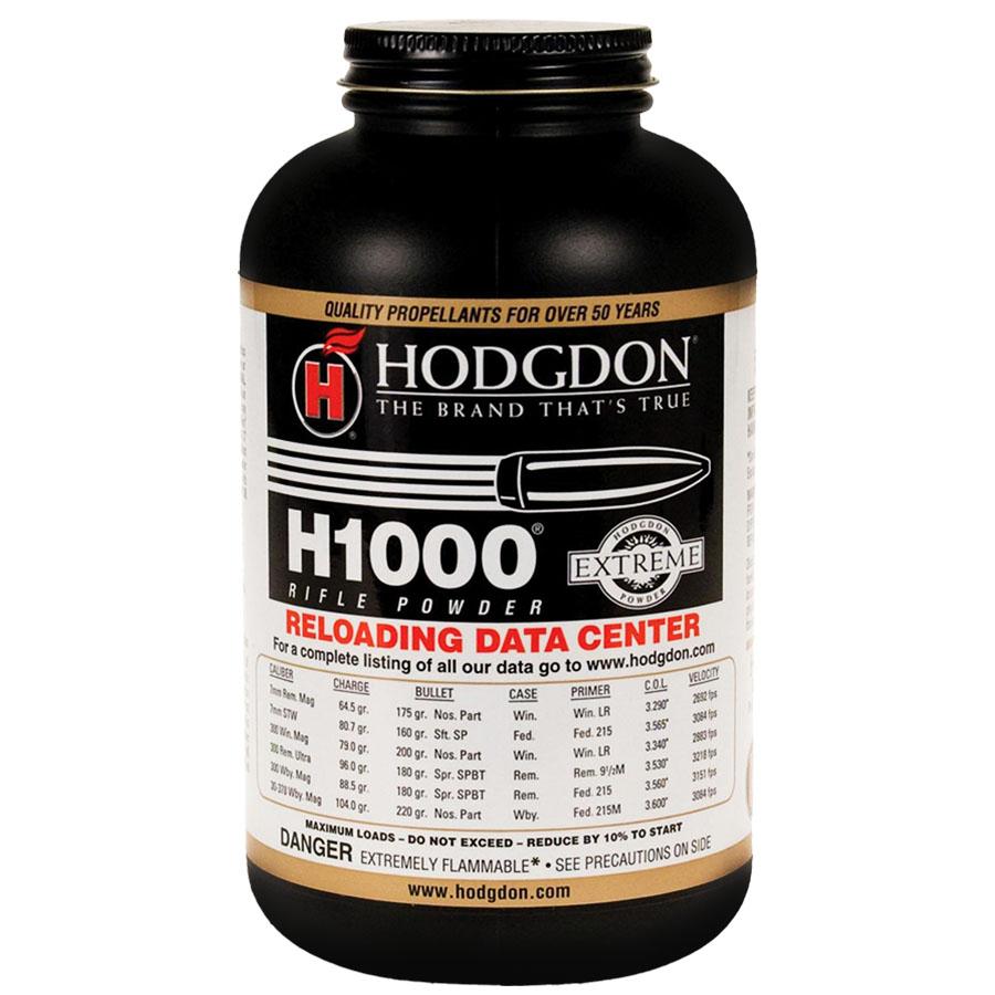 Hodgdon Extreme H1000 Rifle Powder 1 lbs - Hodgdon Powder