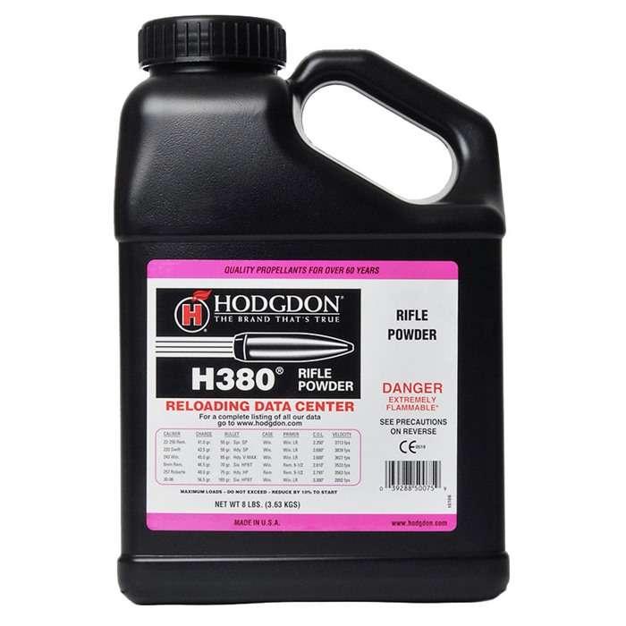 Hodgdon H380 Spherical Rifle Powder 8 lbs - Hodgdon Powder