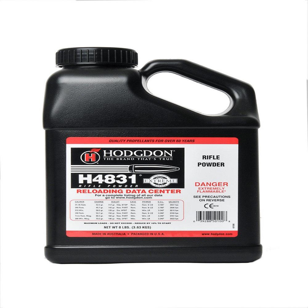 Hodgdon Extreme H4831 Rifle Powder 8 lbs - Hodgdon Powder