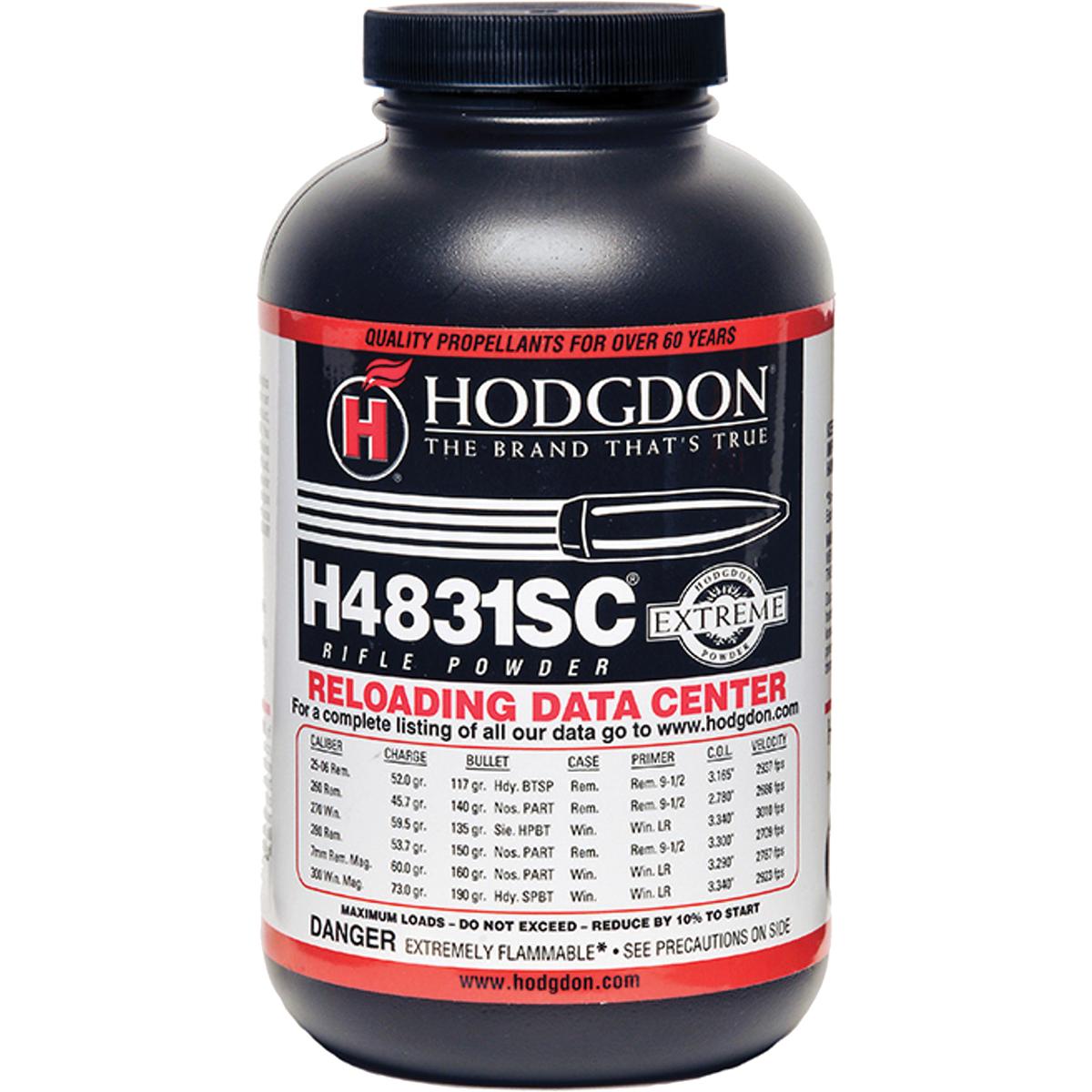 Hodgdon Extreme H4831 Short Cut Rifle Powder