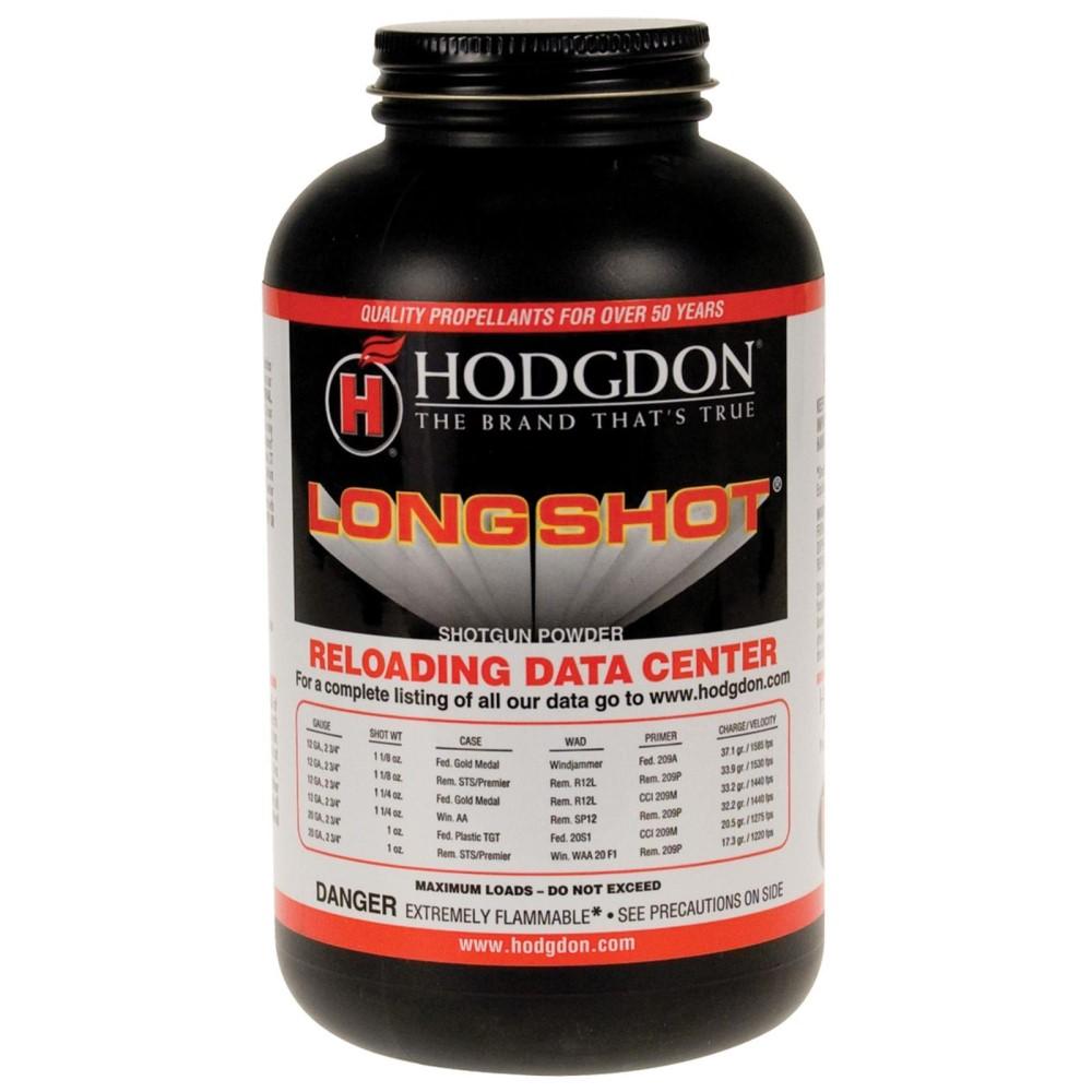 Hodgdon LONGSHOT Spherical Shotshell & Handgun Powder 1 lb - Hodgdon Powder