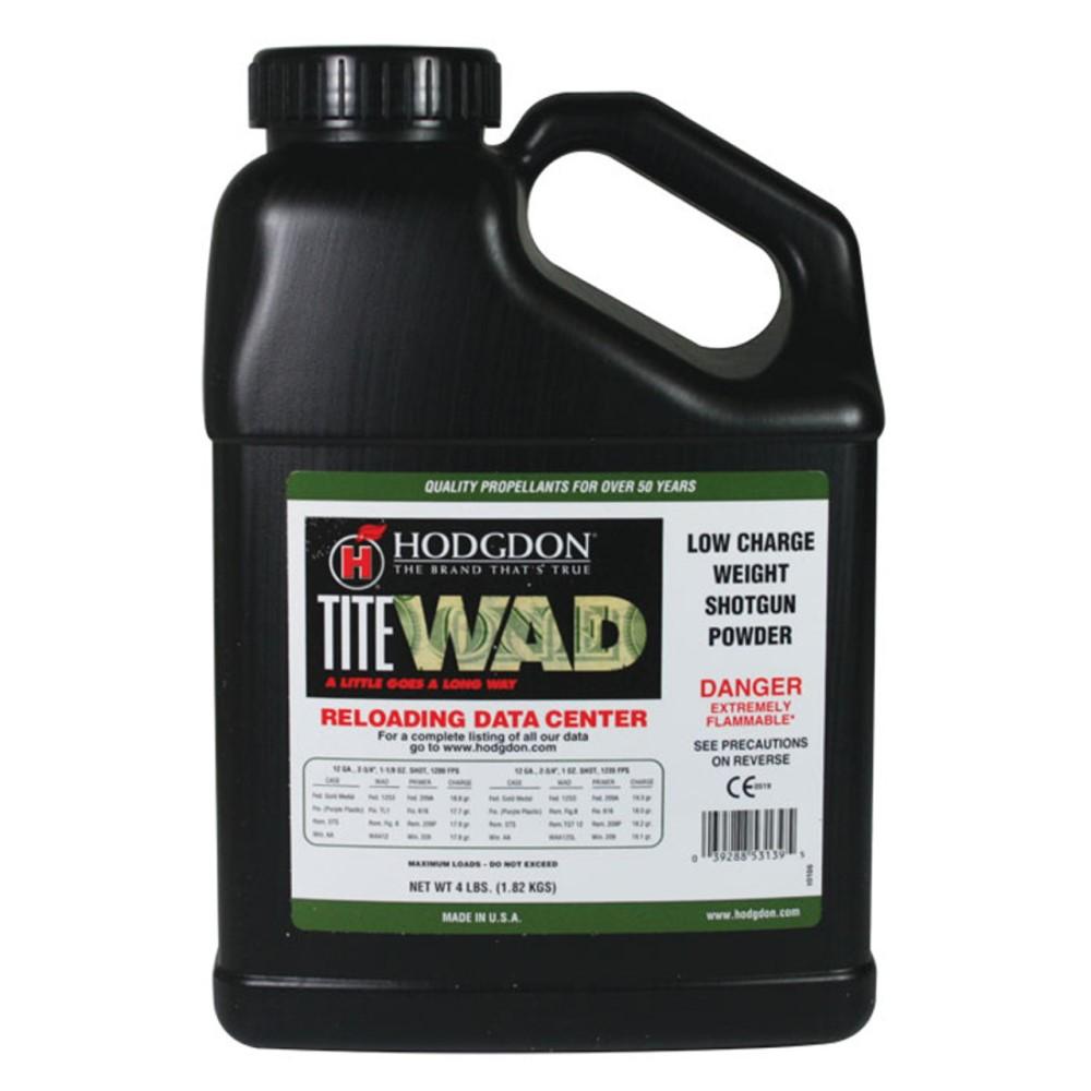 Hodgdon TITEWAD Shotshell & Handgun Powder 4 lbs - Hodgdon Powder