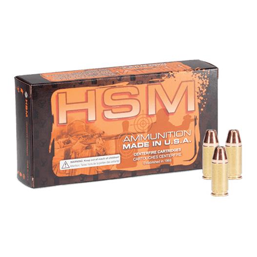HSM Self-Defense Handgun Ammunition .32 H&R 100gr JHP 1150 fps 50/ct - HSM