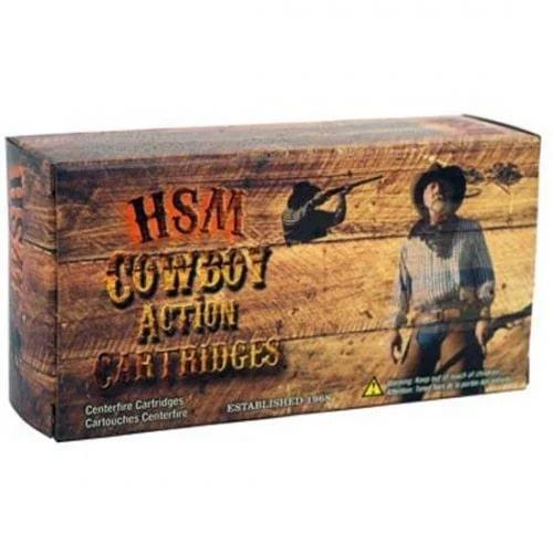 HSM Cowboy Action Ammunition .38 Spl 148 Grain Soft Lead SWC 50/ct - HSM