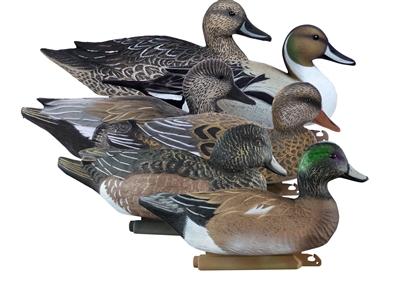 Higdon Outdoors Battleship Puddle Pack with 2/ct Pintails 2/ct Gadwalls 2/ct Widgeons - Higdon Outdoors