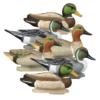 Higdon Late Season Puddle Pack Standard Foam Drakes 2 Mallard 2 Pintails 2 GW Teal 6/ct