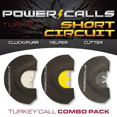 Higdon Outdoors Power Calls Short Circuit Combo Pack - (Cluck/Purr, Yelper, Cutter) - Higdon Outdoors