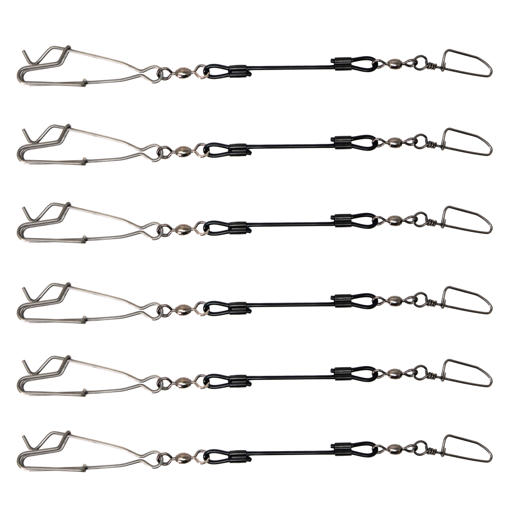 Higdon Battleship Jerk Rig Clips 6/ct - Higdon Outdoors