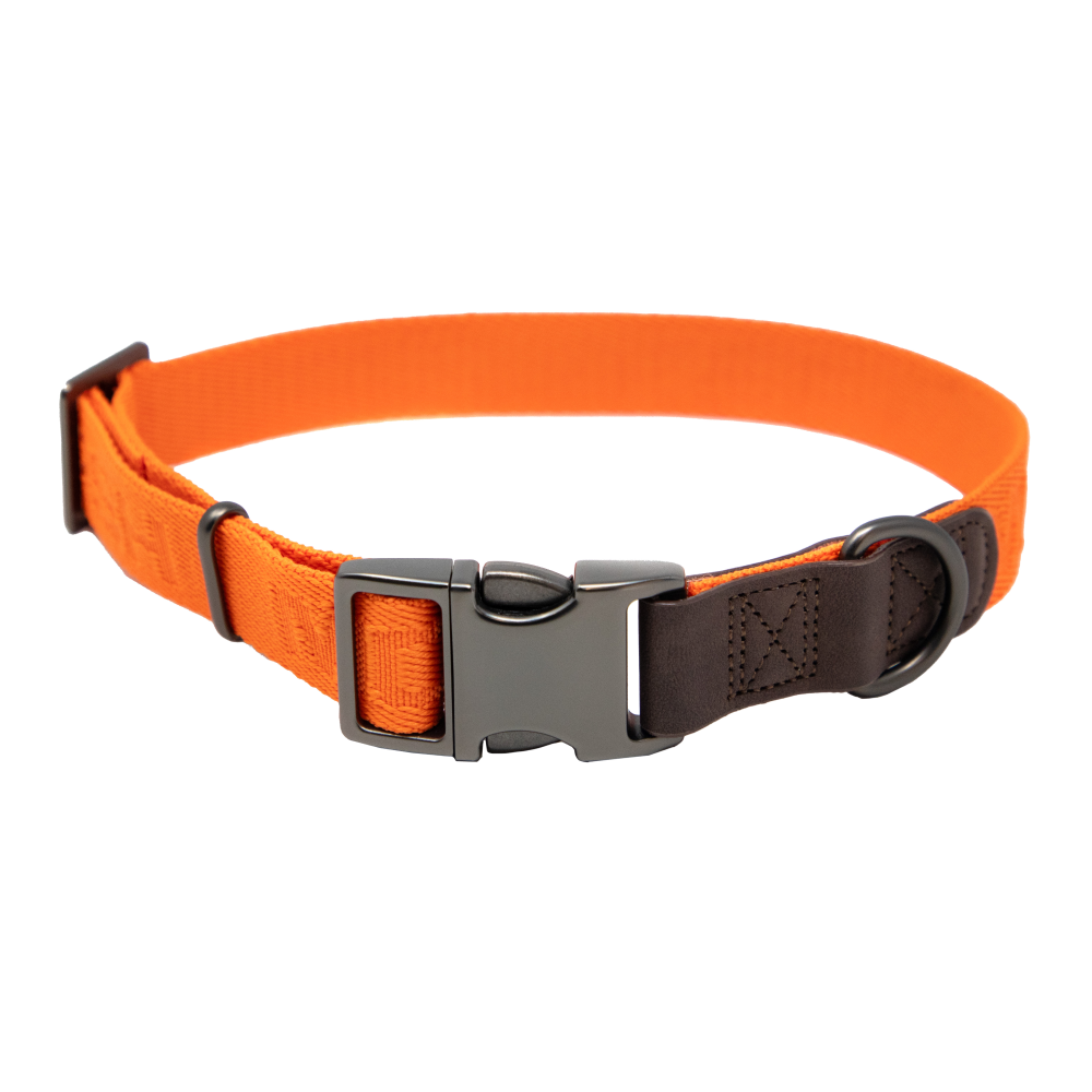 MoMarsh Adjustable Dog Collar 15"-23" Hunter Orange - Higdon Outdoors