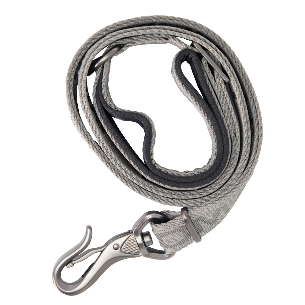 MoMarsh Adjustable Dog Leash 47"-72" Gun Metal Grey - MOmarsh