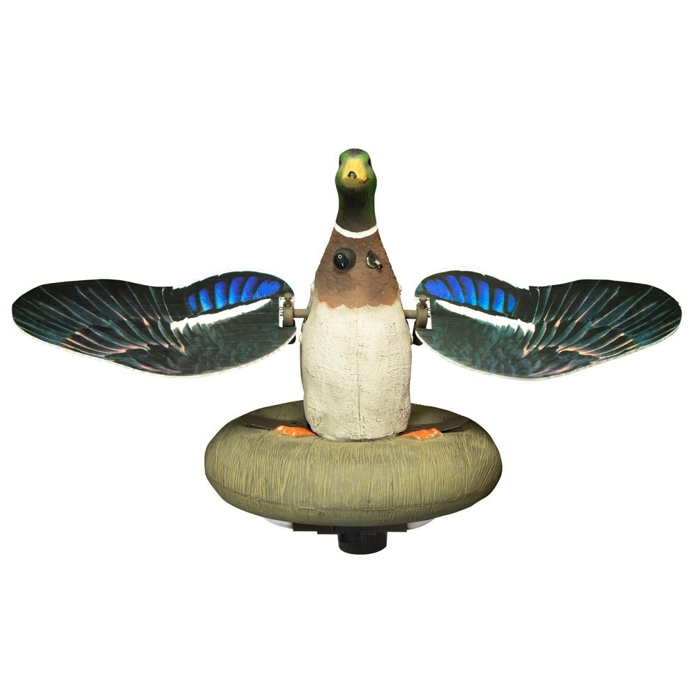 Higdon Outdoors XS Splashing Flasher Mallard Drake Moving Decoy 12V with Timer - Higdon Outdoors