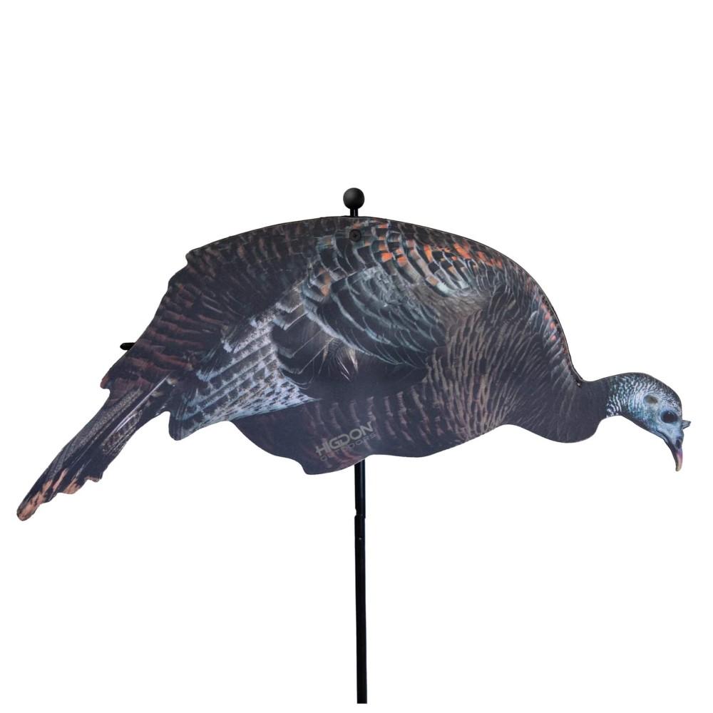 Higdon Flex Turkey Decoy Feeder Hen Silhouette - Higdon Outdoors