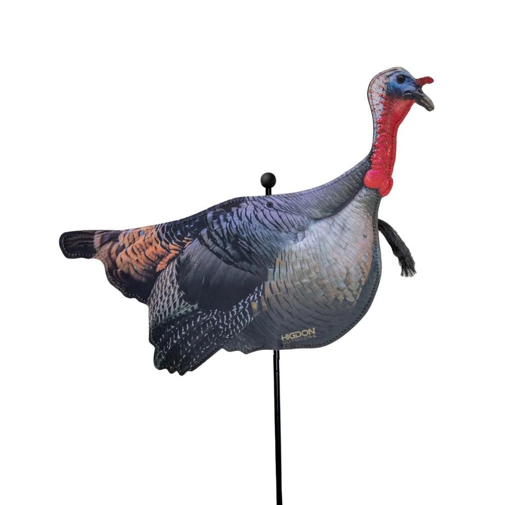 Higdon Flex Turkey Decoy Upright Tom Silhouette - Higdon Outdoors