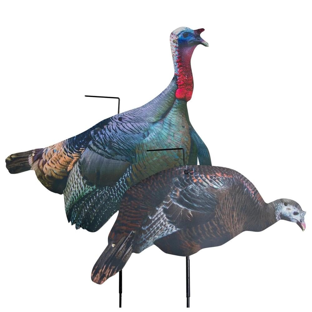 Higdon Flex Turkey Decoy Combo Tom and Hen Silhouette - Higdon Outdoors