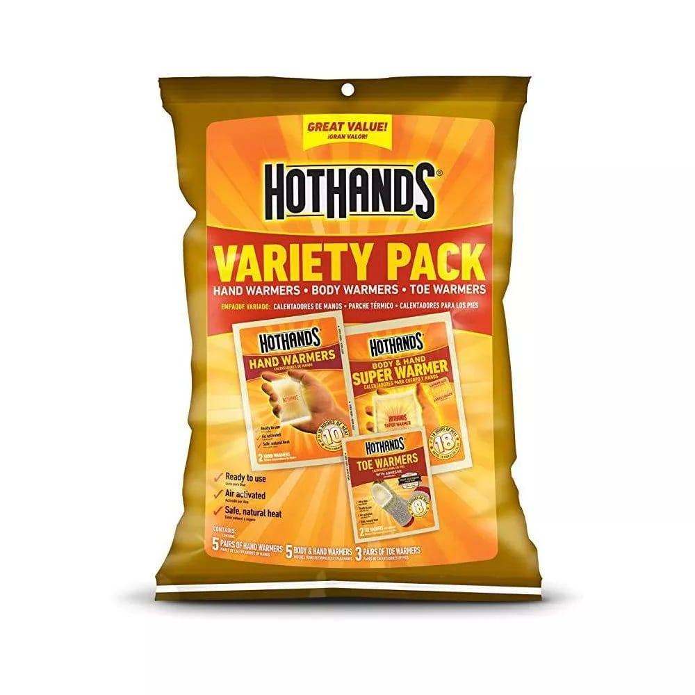 Hot Hands Variety Pack Hand and Toe Warmers 13/ct - HeatMax