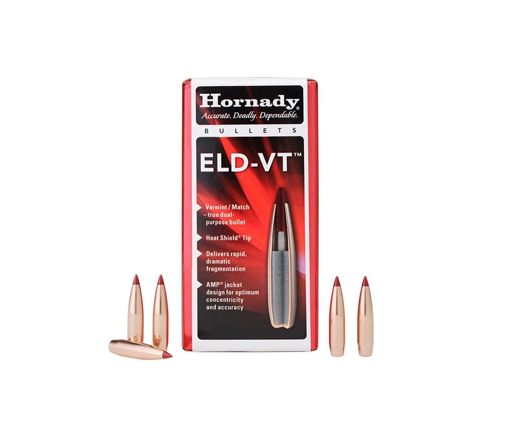 Hornady ELD-VT Rifle Bullets 22 cal .224" 62 gr 100/ct - Hornady