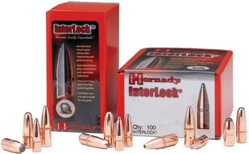 Hornady InterLock Bullets 6mm .243" 100 Gr BTSP 100/ct