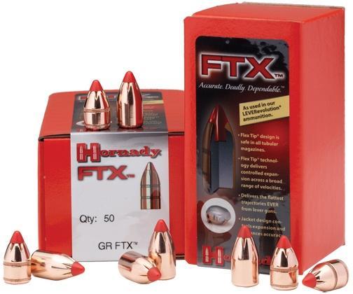 Hornady FTX Rifle Bullets .32 cal .321" 165 gr FTX 100/ct - Hornady