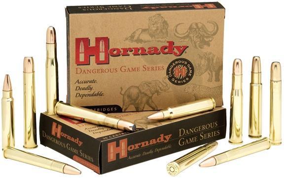 Hornady Dangerous Game Series Rifle Ammunition 9.3x74R 286 gr SP-RP 2360 fps - 20/box - Hornady