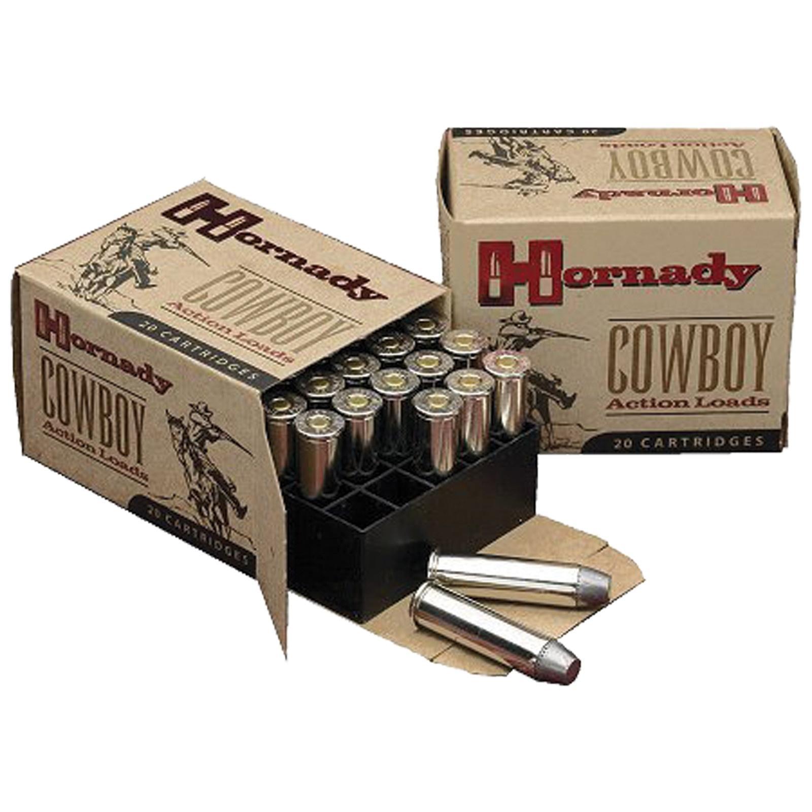 Hornady Cowboy Ammo .44-40 Win 205 gr RNFP  - 20/box - Hornady