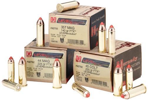 Hornady LEVERevolution Handgun Ammunition .460 S&W 200 gr FTX 2200 fps 20/box - Hornady