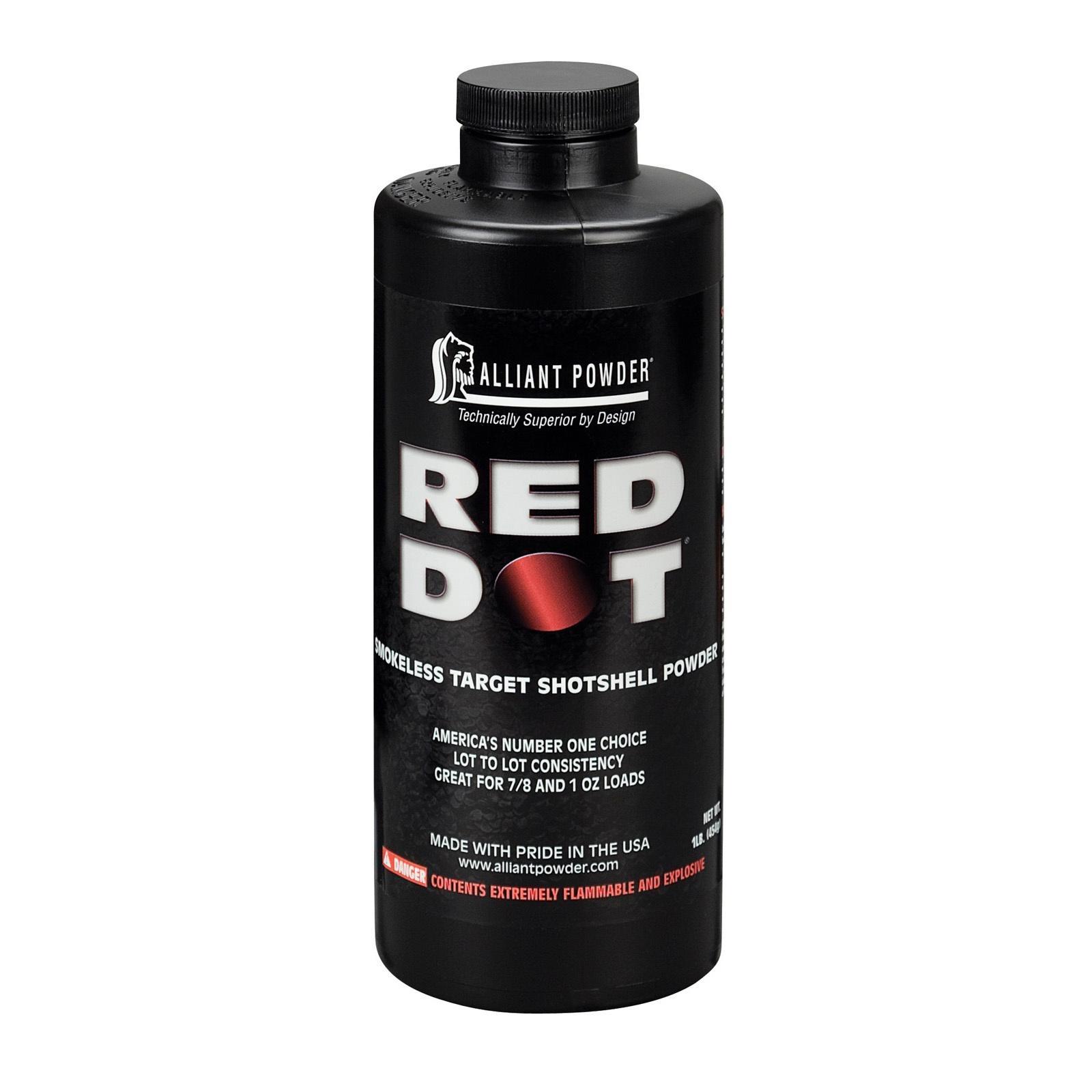 Alliant Red Dot Smokeless Target Shotshell Powder 12 ga - 1 lbs - Alliant Powder