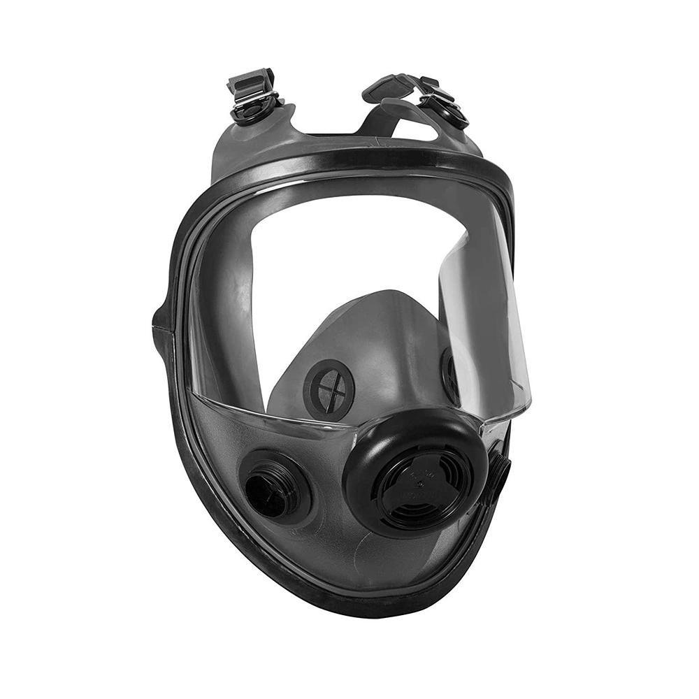 Honeywell North 5400 Series Full Face Respirator Mask with Dual Cartridge Connectors for N Series Filters M/L - Honeywell
