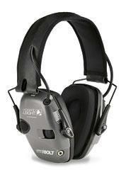 Impact Sport Bolt Grey Electronic Earmuff - Howard Leight