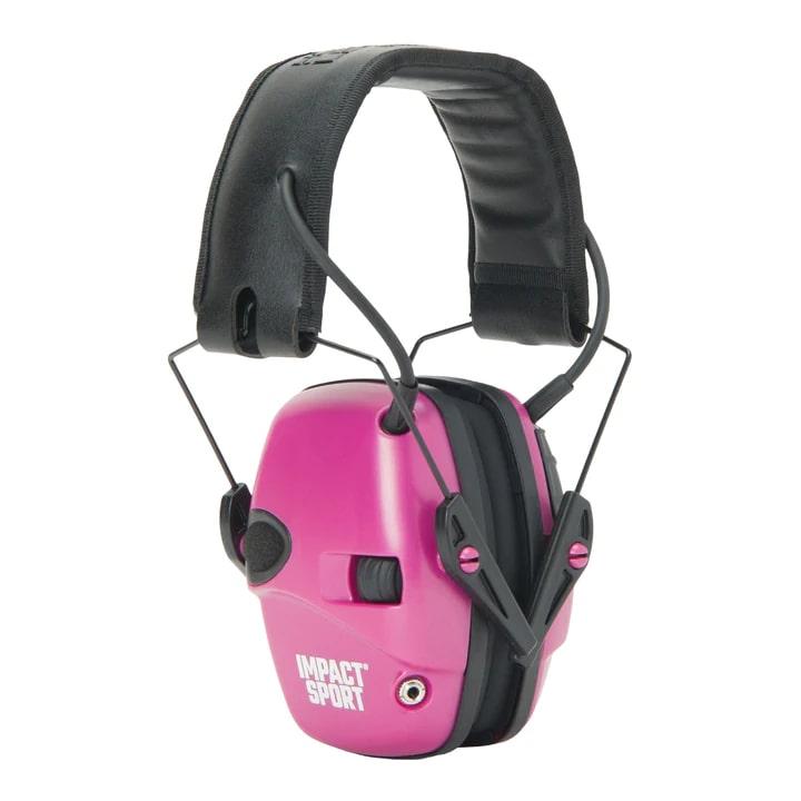 Howard Leight New Impact Sport Classic Earmuff Berry Pink Youth...