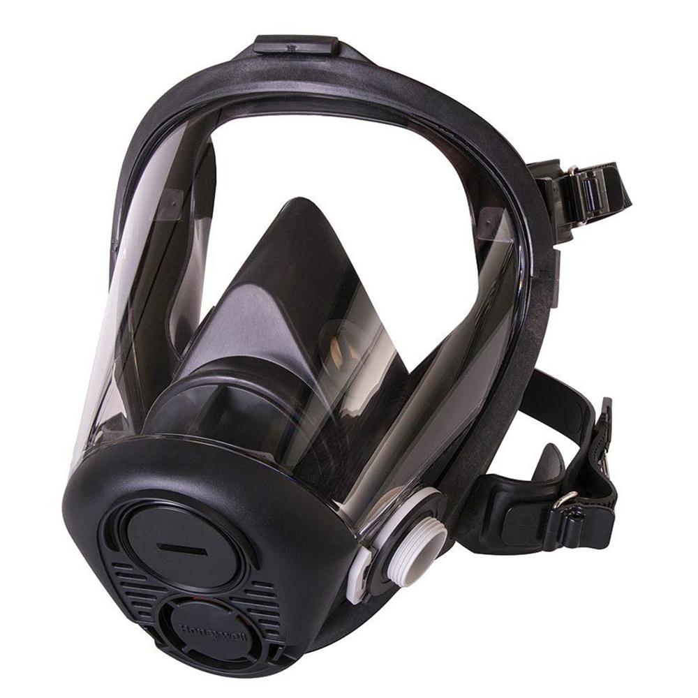 Honeywell RU6500 Silicone Full Facepiece Respirator Face Mask with Harness M - Honeywell