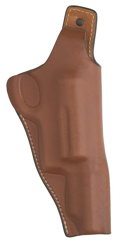 Hunter Leather 3" Cylinder/ 3" Barrel High Ride Thumb Break Holster - Hunter Leather