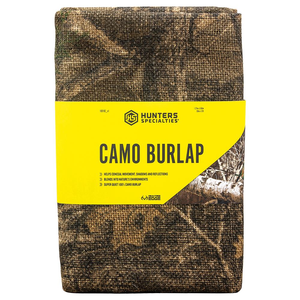 Hunters Specialties Burlap 54in x 12ft Camo - Hunters Specialties