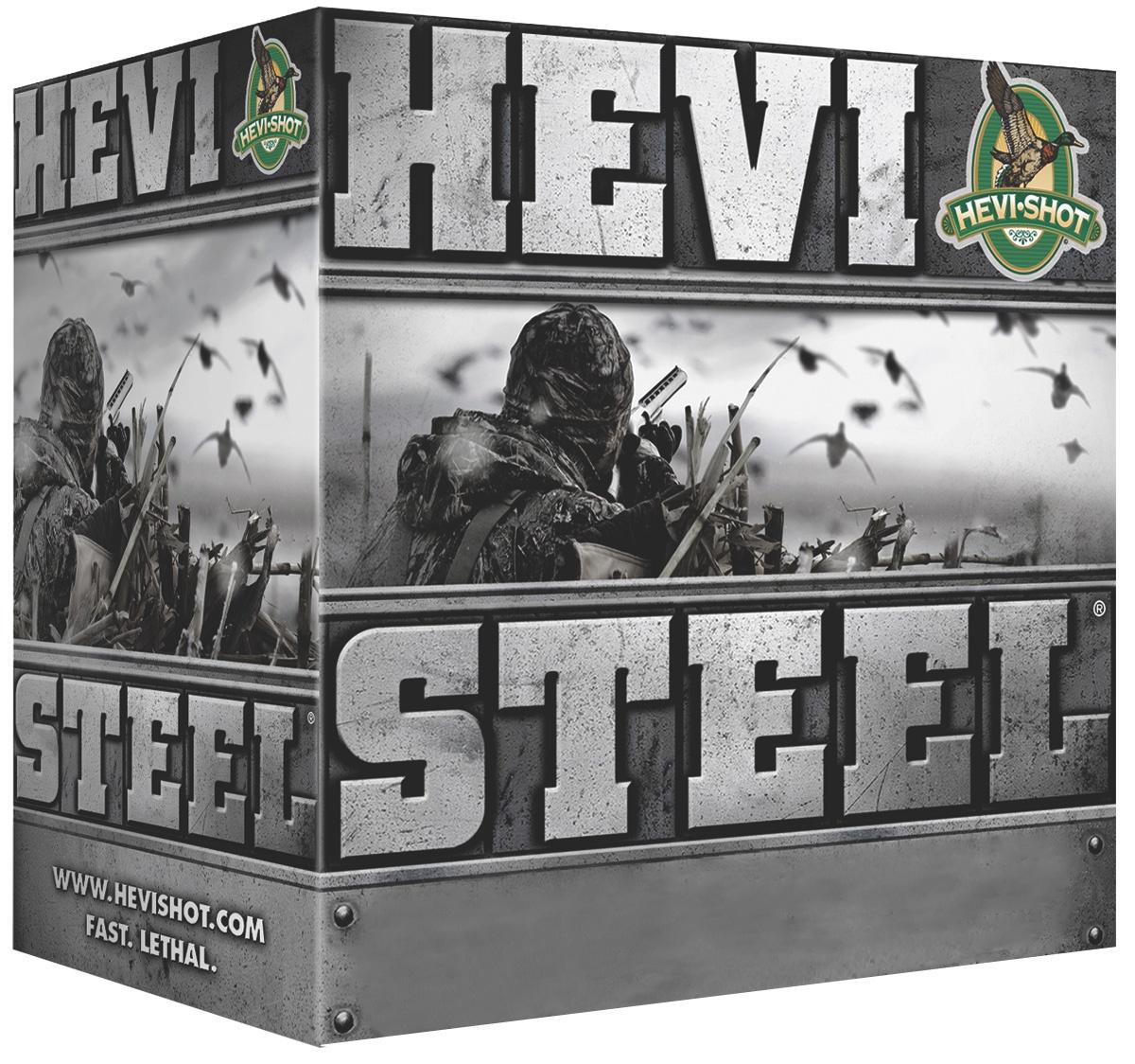 HEVI-Shot HEVI-Steel Shotshells 12 ga 3"  1-1/4 oz  1500 fps BBB 25/Box - HEVI-Shot