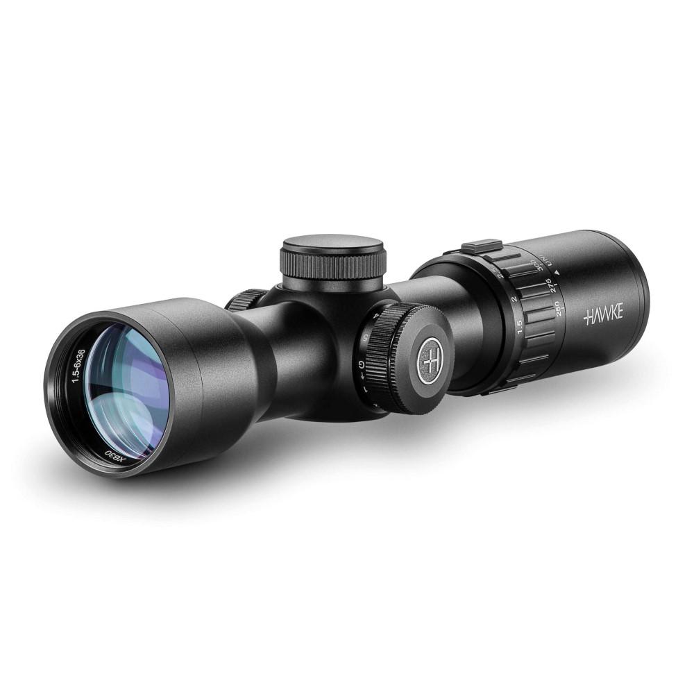 Hawke Sport Optics SXB30 2-7x32 SR 1/2 MOA Low-Profile Crossbow Scope - Hawke Sport Optics