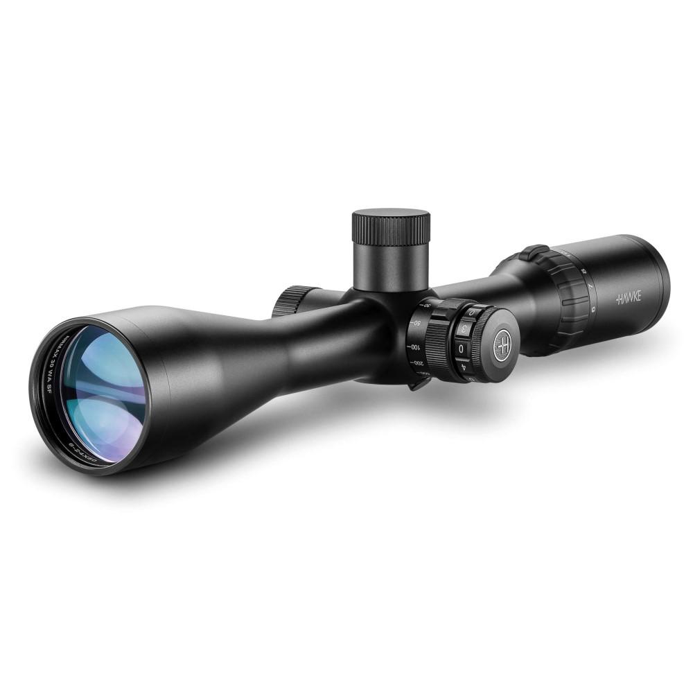 DEMO Hawke Sport Optics Airmax 30 SF Airgun Scope 6-24x50 SF 30mm SFP Illum AMX Black - Hawke Sport Optics