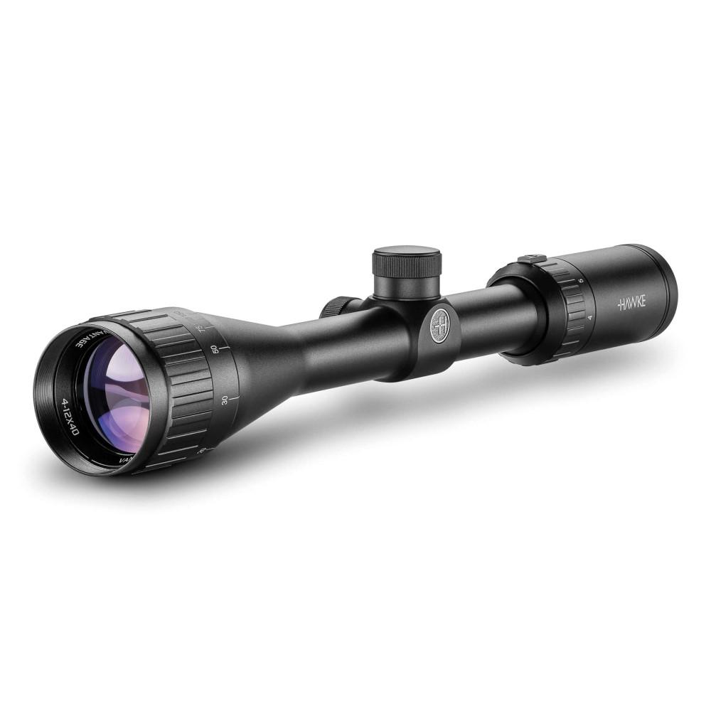 Hawke Sport Optics Vantage Rifle Scope 4-12x40 AO 1" Mil Dot (Wire) Black - Hawke Sport Optics