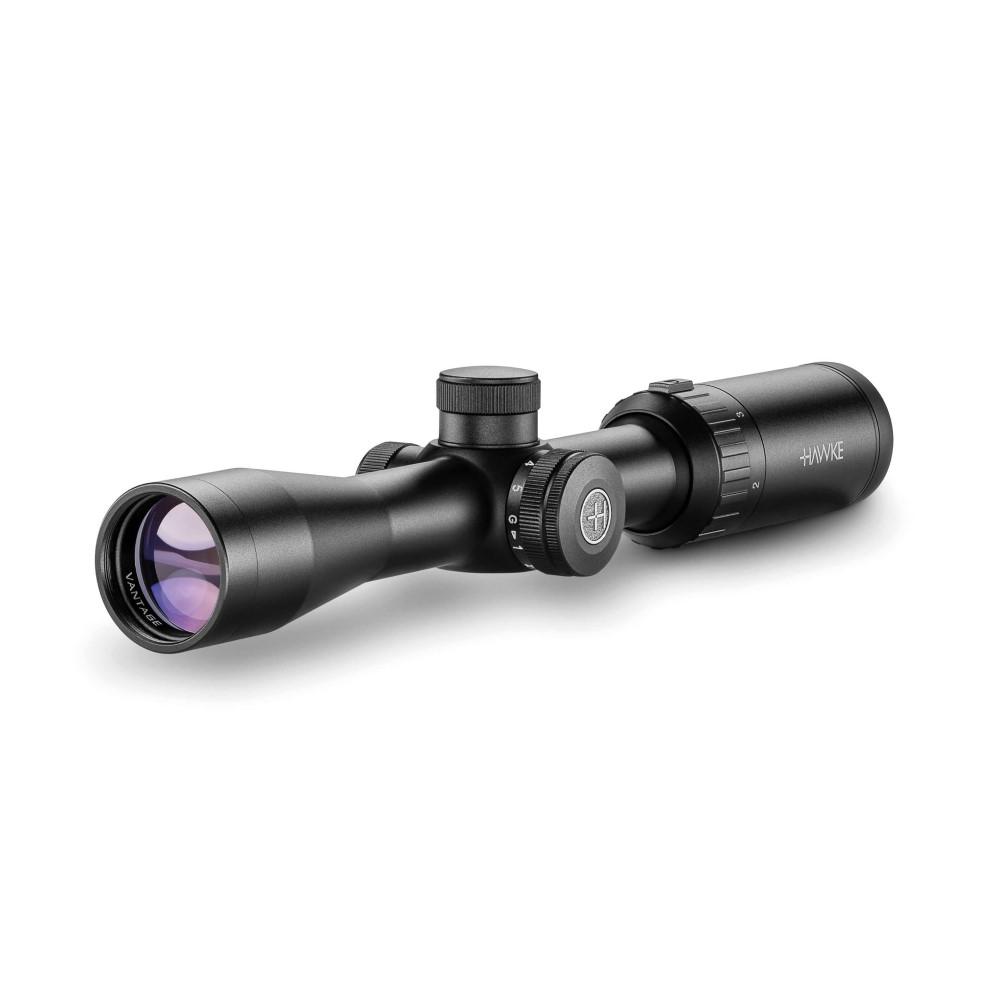 Hawke Sport Optics Vantage IR Rifle Scope 2-7x32 1" SFP Mil Dot Etched Illum. Black - Hawke Sport Optics