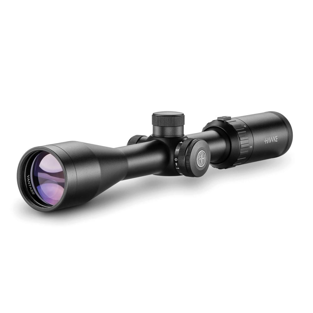 Hawke Vantage IR Rifle Scope 3-9x40 1" SFP Straight-Wall Marksman 9x Illum. Black - Hawke Sport Optics