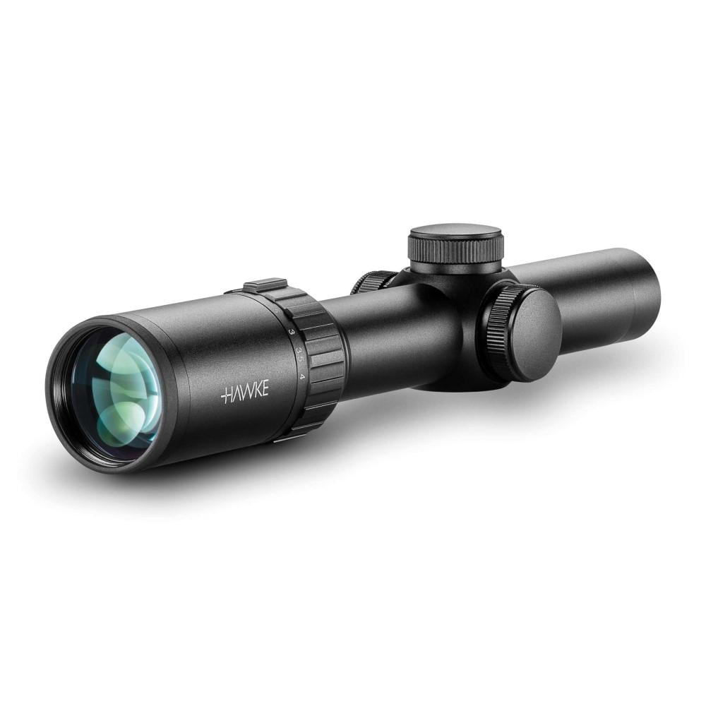 DEMO Hawke Sport Optics Vantage 30 WA IR Rifle Scope 1-4x24 30mm SFP L4A Dot Illum Black - Hawke Sport Optics