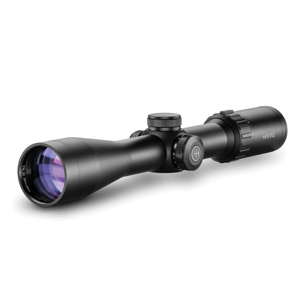 Hawke Sport Optics Vantage 30 WA IR Rifle Scope 3-9x42 30mm SFP L4A Dot Low-Profile Illum Black - Hawke Sport Optics