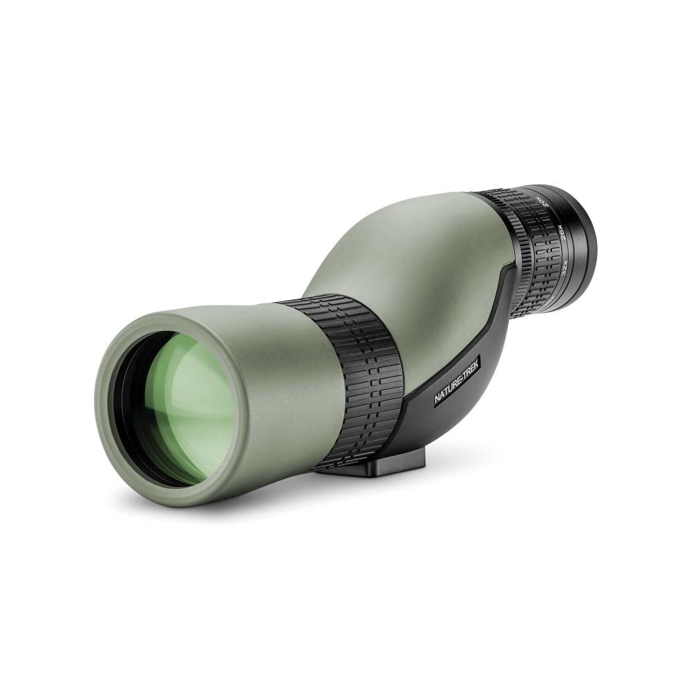 Hawke Sport Optics Nature-Trek Compact Spotting Scope 13-39x56 Straight Green with Window Mount - Hawke Sport Optics