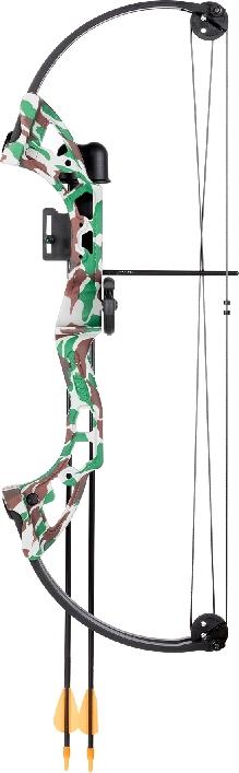 Bear Archery Compound Youth Bow - Brave RH Camo - Bear Archery